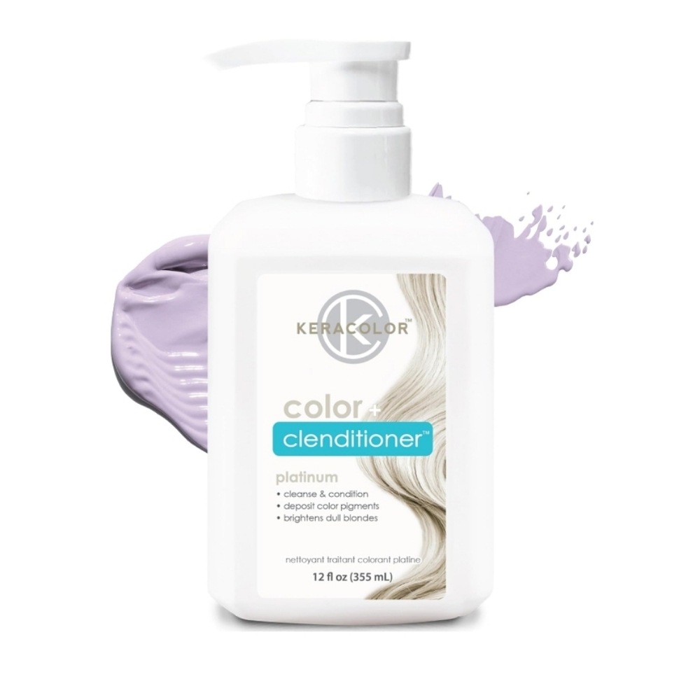 Keracolor Platinum Color + Clenditioner 3-in-1 Color-Depositing Conditioner